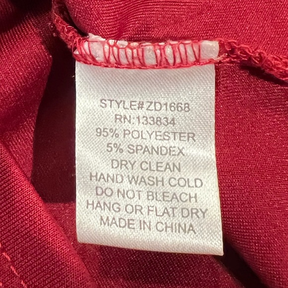 Zinga Dress mini studded open v back  sz Small - Picture 8 of 10